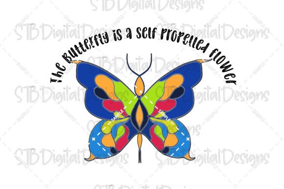 Butterfly Flower Svg Png: A Graphic Design Asset for Crafts