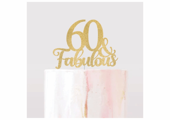 Cake Topper Svg, 60 Fabulous Cake Topper Graphics for Crafts