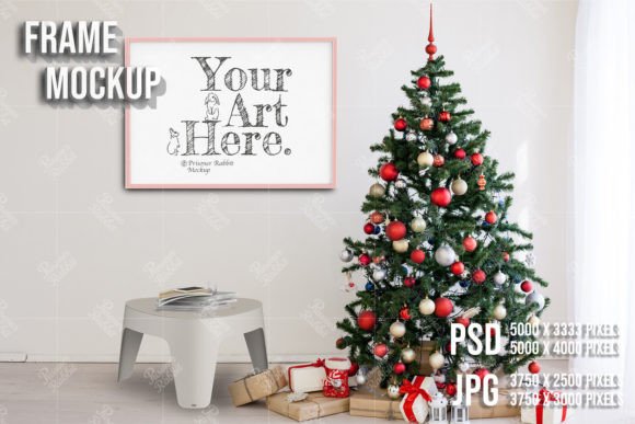 Christmas Kids Wall Frame PSD Template Graphics Christmas Amp