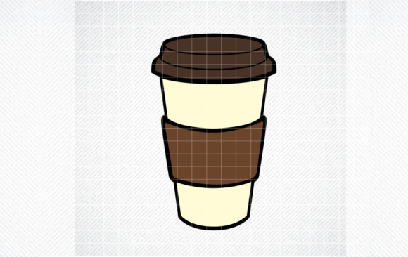 Coffee Cup SVG, Latte SVG, Coffee to Go Graphics and Crafts