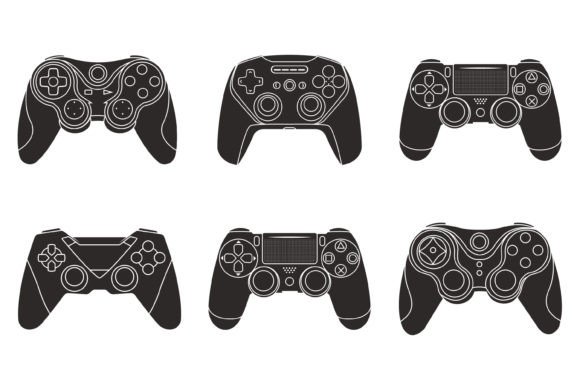 Game Console SVG Silhouette Set: Graphics and Crafts Review