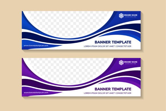 Liquid Wave Banner Horizontal Graphics and Backgrounds Review