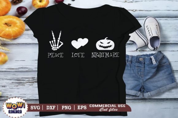 Peace Love Nightmare Svg: Graphics and Illustrations for Bold Branding