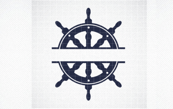 Split Ship Wheel SVG, Boat Wheel SVG: A Designer’s Take on Nautical Graphics and Crafts