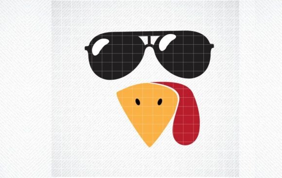 Turkey with Sunglasses SVG, Png Graphics and Crafts Review